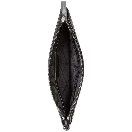 Wholesale ๐ Michael Kors ๐ฉ Women's Printed Drapey Crepe Button-Down Tie-Front Midi ๐ Dress Bone ๐ - Image 4