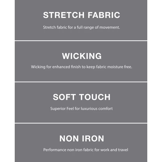 Best deal ⭐ Michael Kors Men's Slim Fit Airsoft Performance Stretch Non-Iron 👗 Dress 👕 Shirt Gray 😉 - Image 10