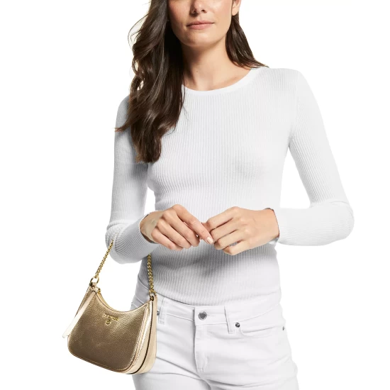 Brand new ⭐ Michael Kors Puff-Sleeve T-Shirt, Regular & Petite Black 😉 - Image 3