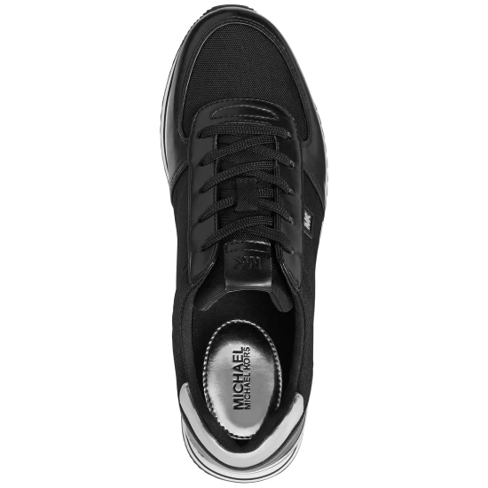 Brand new π― Michael Kors π© Women's Monique Trainer Lace-Up π Sneakers Black π - Image 5