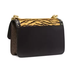 Best Sale ๐ Michael Kors ๐ฉ Women's Printed Ruched T-Shirt Bone/black Paisley โ๏ธ