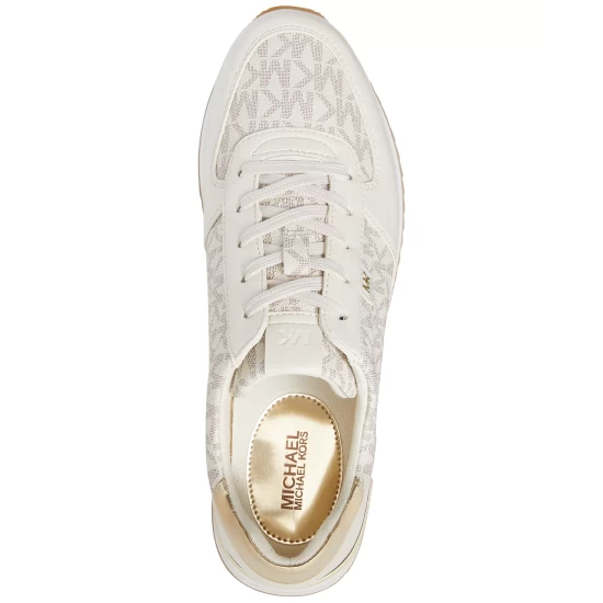 Brand new π― Michael Kors π© Women's Monique Trainer Lace-Up π Sneakers Black π - Image 6