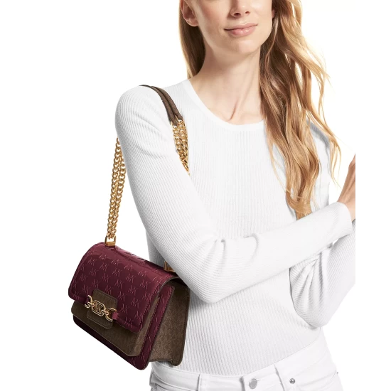 Cheap π Michael Kors π© Women's Faux-Shearling Down Puffer π§₯ Coat Taupe/ivory β¨