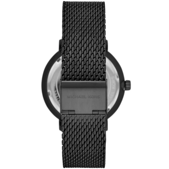 New ⭐ Michael Kors Blake Three-Hand Black Stainless Steel Mesh ⌚ Watch 42mm 😍 - Image 4