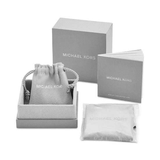 Budget π― Michael Kors π© Women's Sterling Silver Logo Studs 𧨠- Image 7